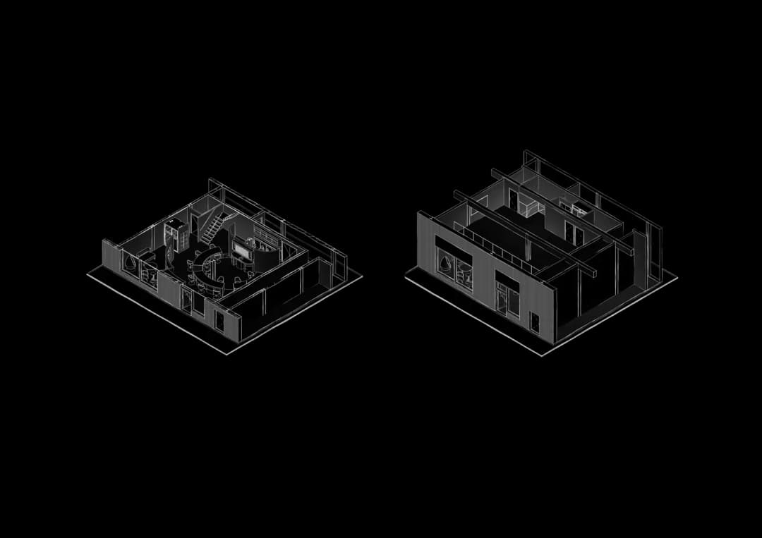 Ground level and first floor architectural impressions