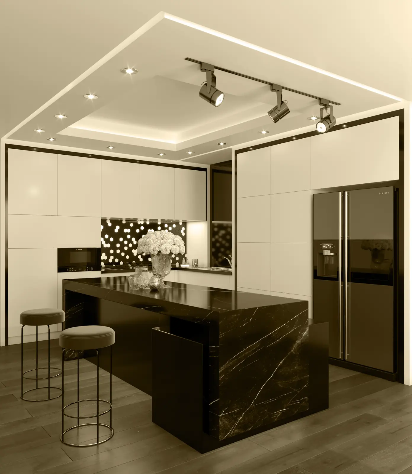 Modern kitchen visualisation